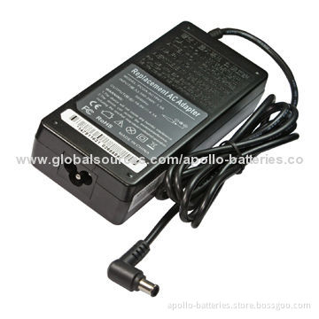 19.5V/4.1A/6.0 x 4.4mm laptop adapter for Sony, American and European standard